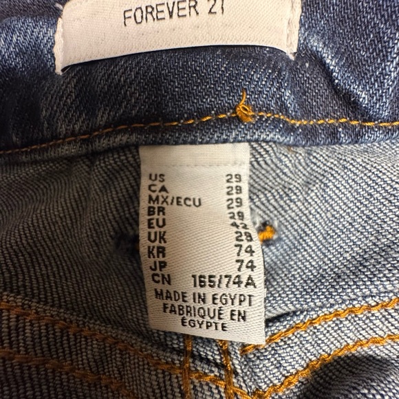 Forever 21 Blue Flare & Wide Leg Jeans NWT - Picture 4 of 4